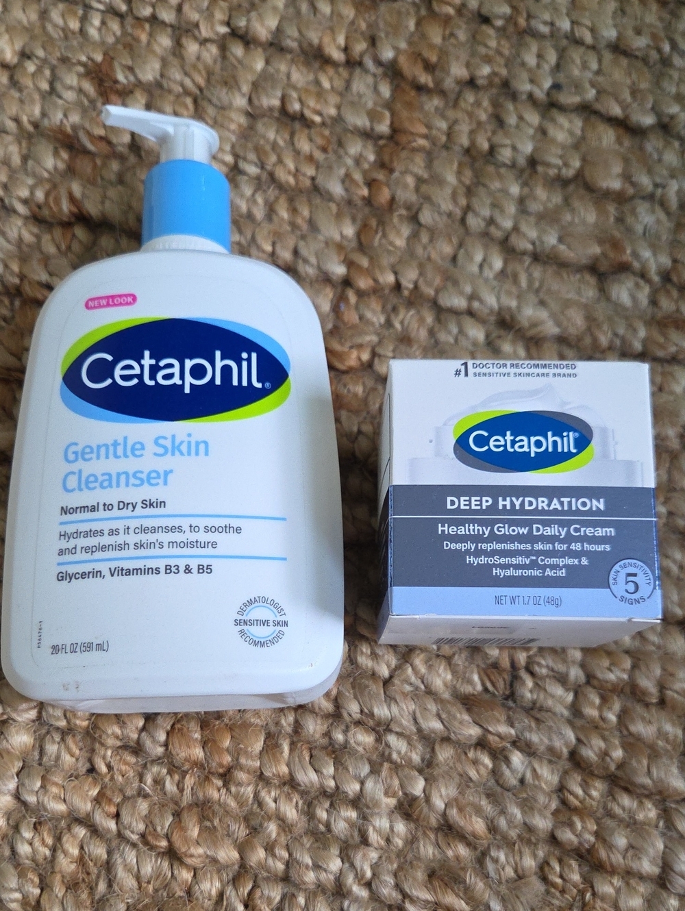 Cetaphil Bundle - Gentle Skin Cleanser & Deep Hydration Cream